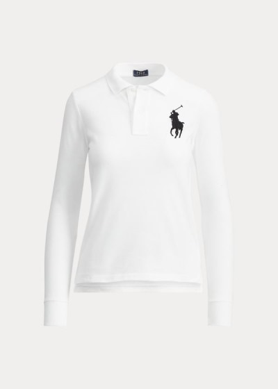 Women's Polo Ralph Lauren Skinny Fit Big Pony Polos | 720651EJD